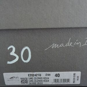 Nero Giardini Camo Colorado Acqua / Grigio Sneakers- 40